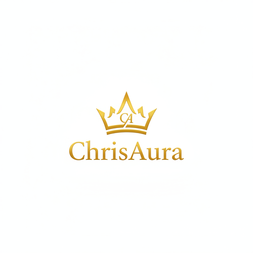ChrisAura Logo with Symbol